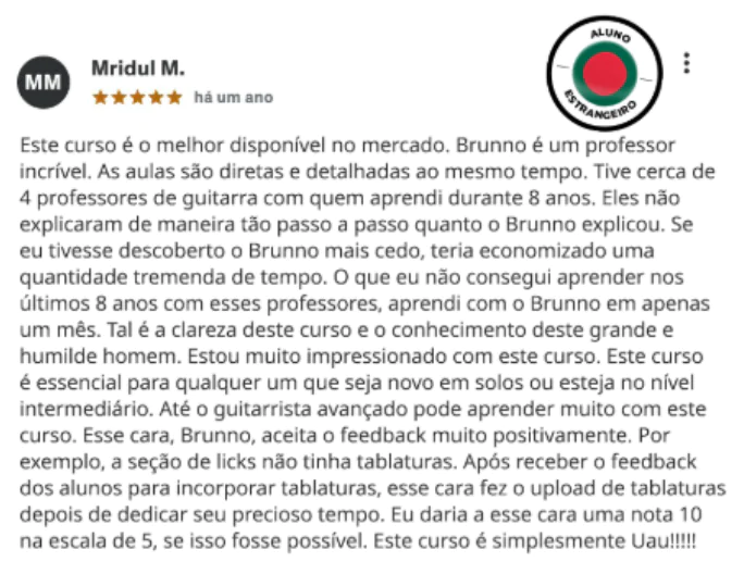 Print de depoimento 3
